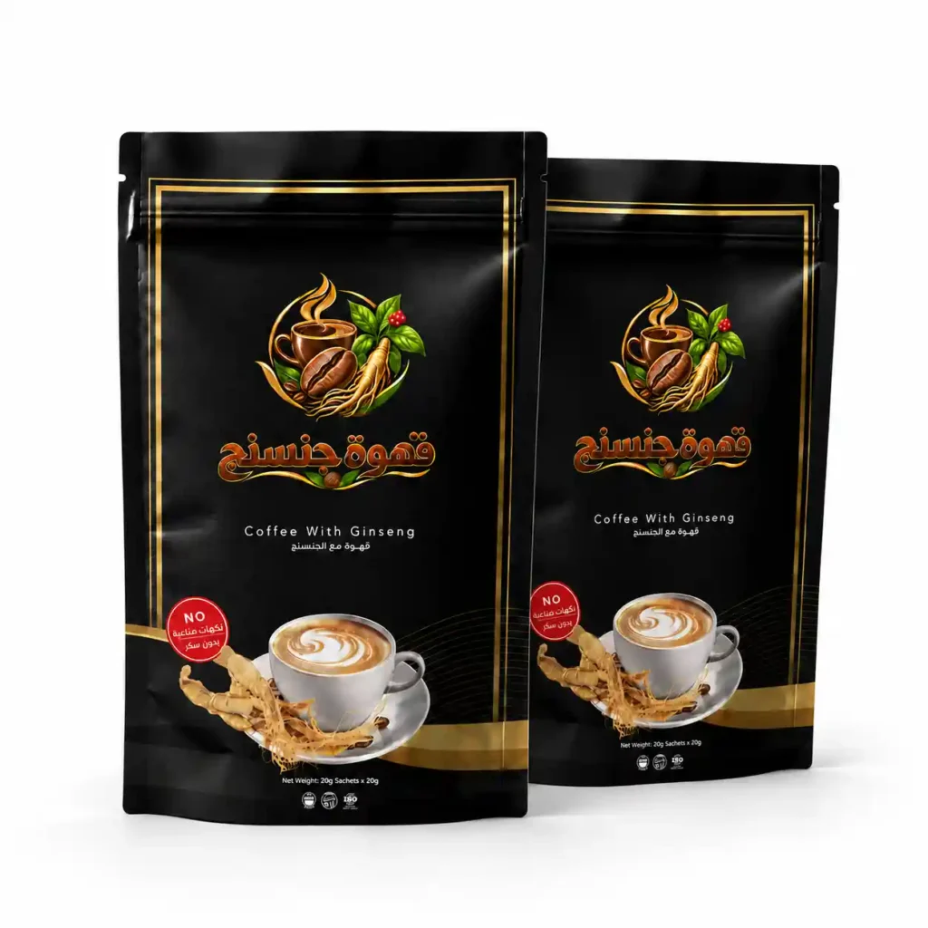 عبوتان قهوة جنسنج